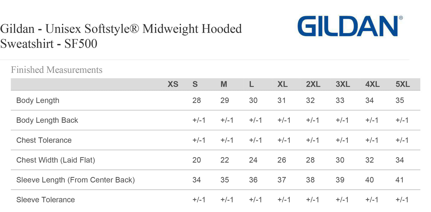 Gildan Unisex Softstyle Midweight Hooded Sweatshirt